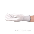 Hespax High Quality Safety Industrial Mechanic PU Gloves